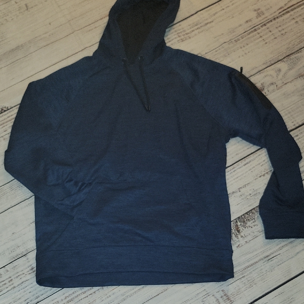 Spyder Pro W B Blue Pullover Hoodie Sweatshirt